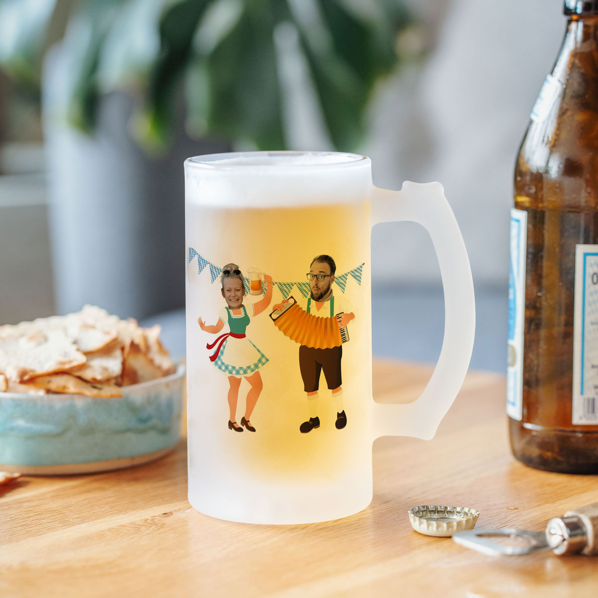 Personalisierbarer Bierkrug zum Oktoberfest