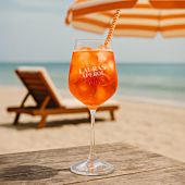 Personalisierbares Aperol Spritz Glas mit Name