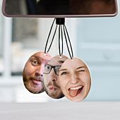 Personalisierbarer Duftbaum 2er Set mit Gesicht