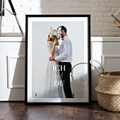 Personalisierbares Fotoposter mit Text