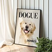 Personalisierbares Haustier Magazin Poster 