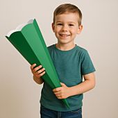 Schultüte Rohling Grün