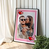 Personalisierbares Poster Spielkarte mit Foto