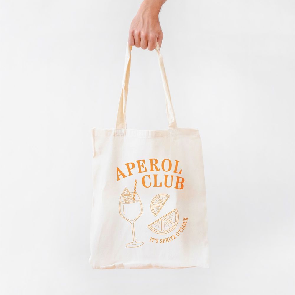 Personalisierbarer Aperol Jutebeutel