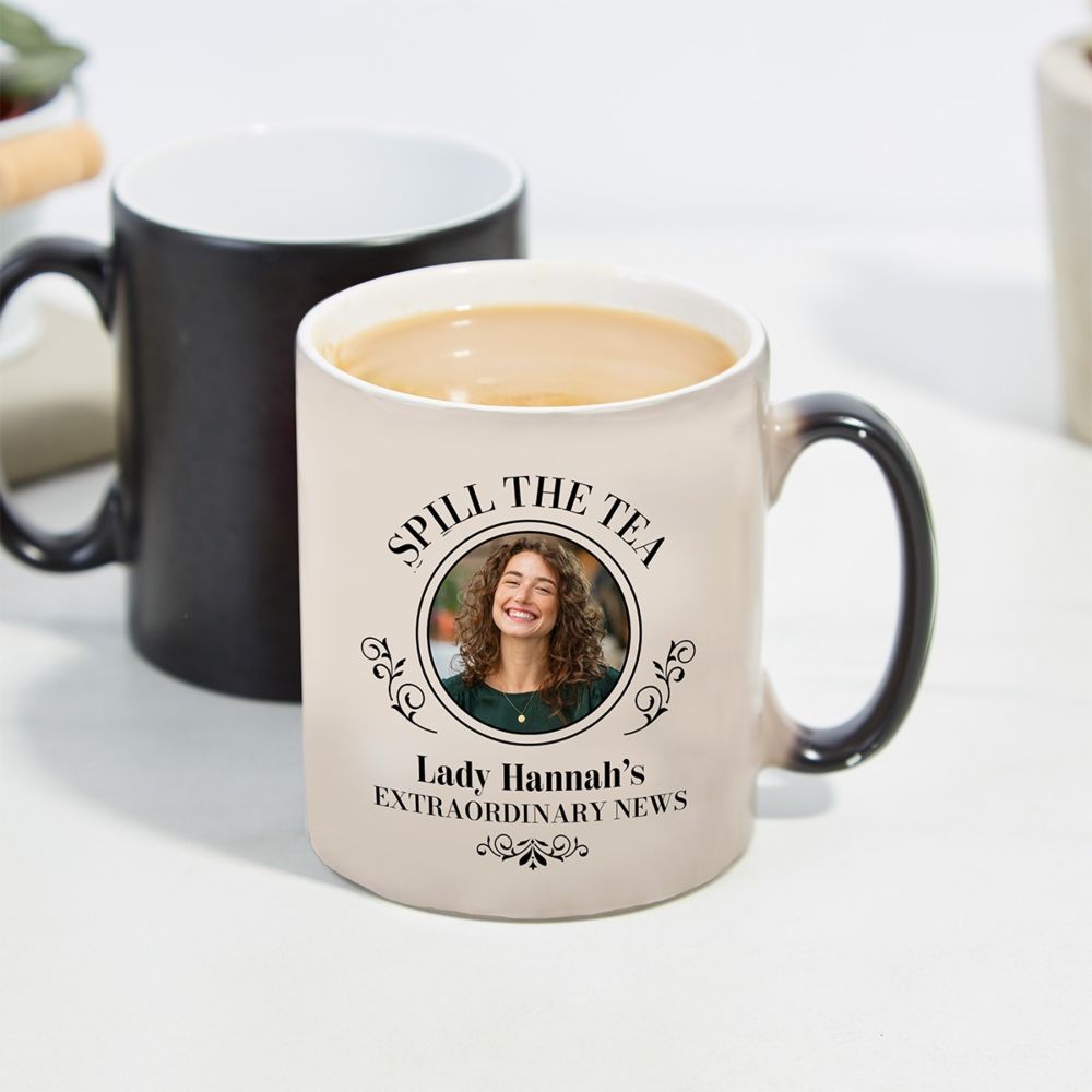 Personalisierbare Tasse Spill the Tea