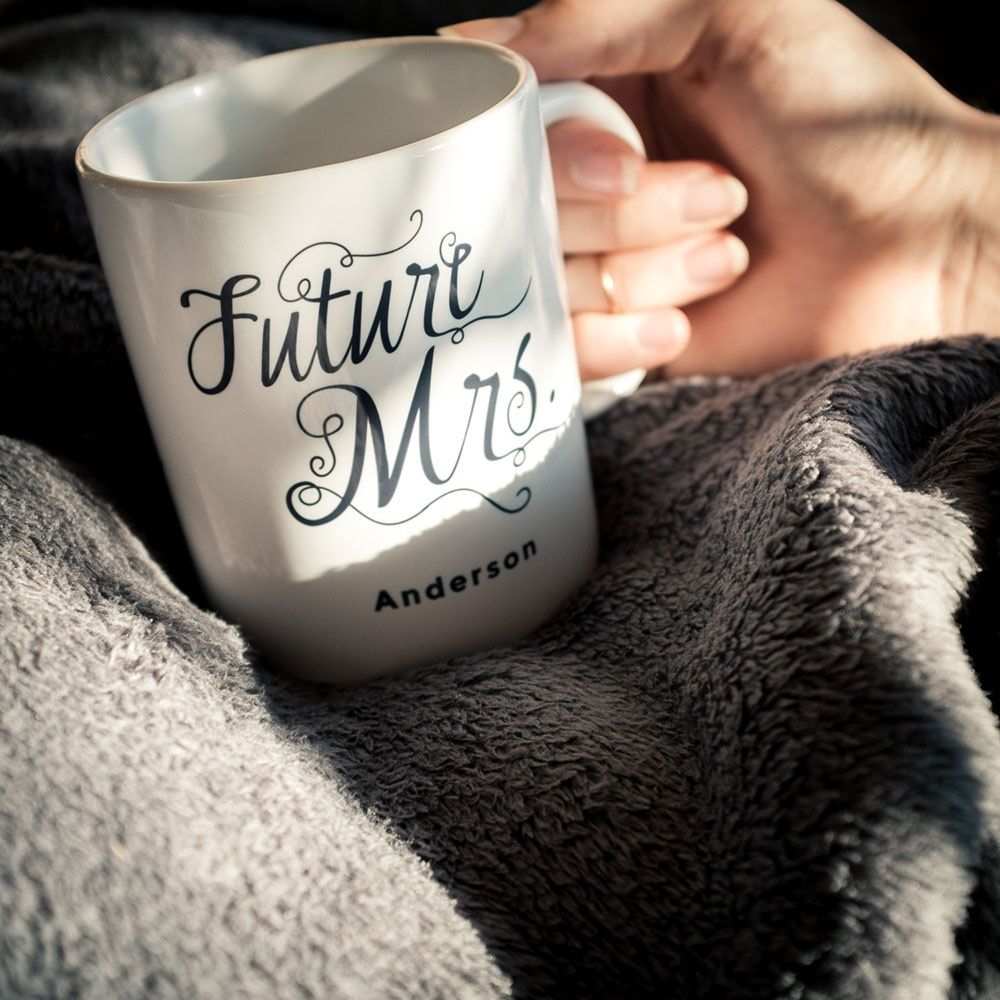 Personalisierbare Tasse Future Mrs.