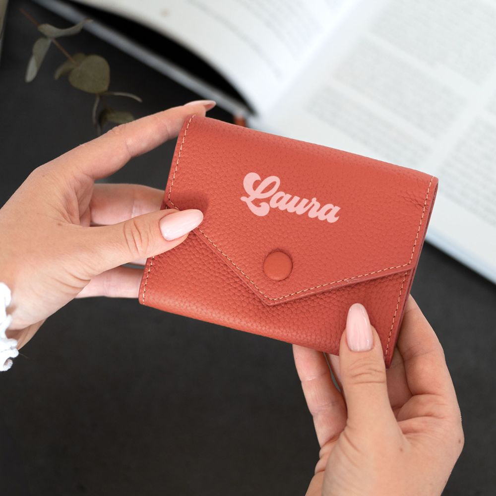 Personalisierbare Geldtasche mit Name