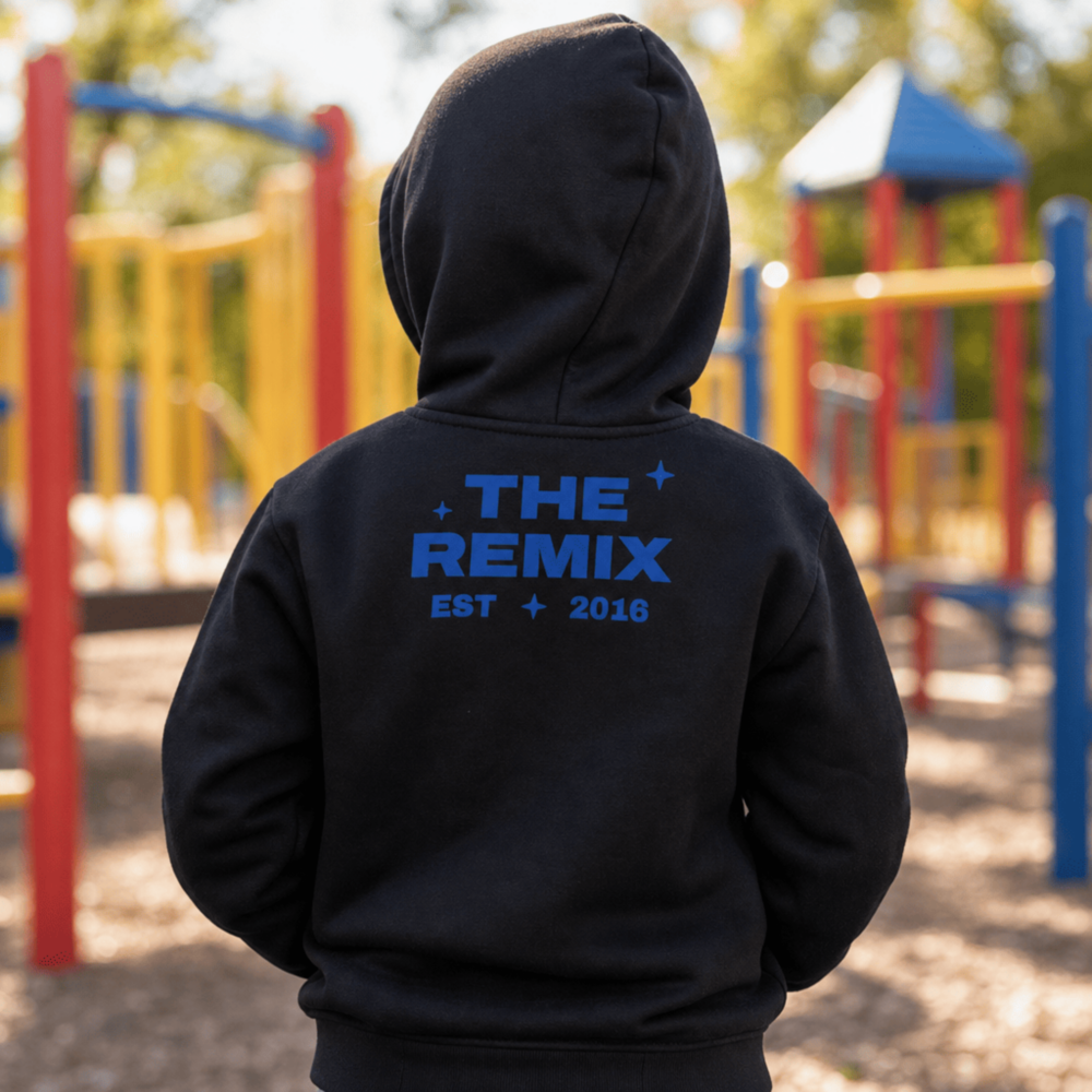 Kinder-Kapuzenpullover personalisiert mit Wunschjahr