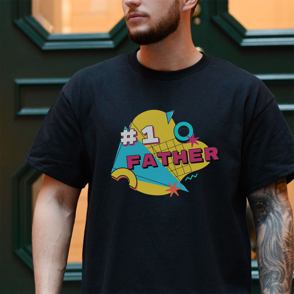 Personalisierbares T-Shirt 90s-Style