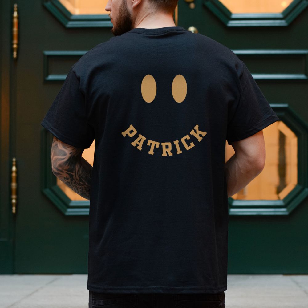 Personalisierbares Smiley T-Shirt