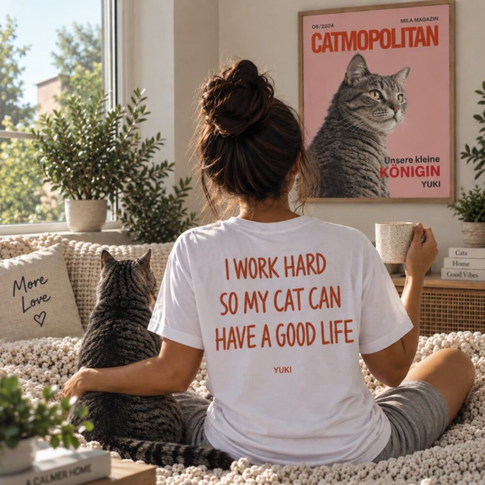 Personalisierbares T-Shirt mit Statement