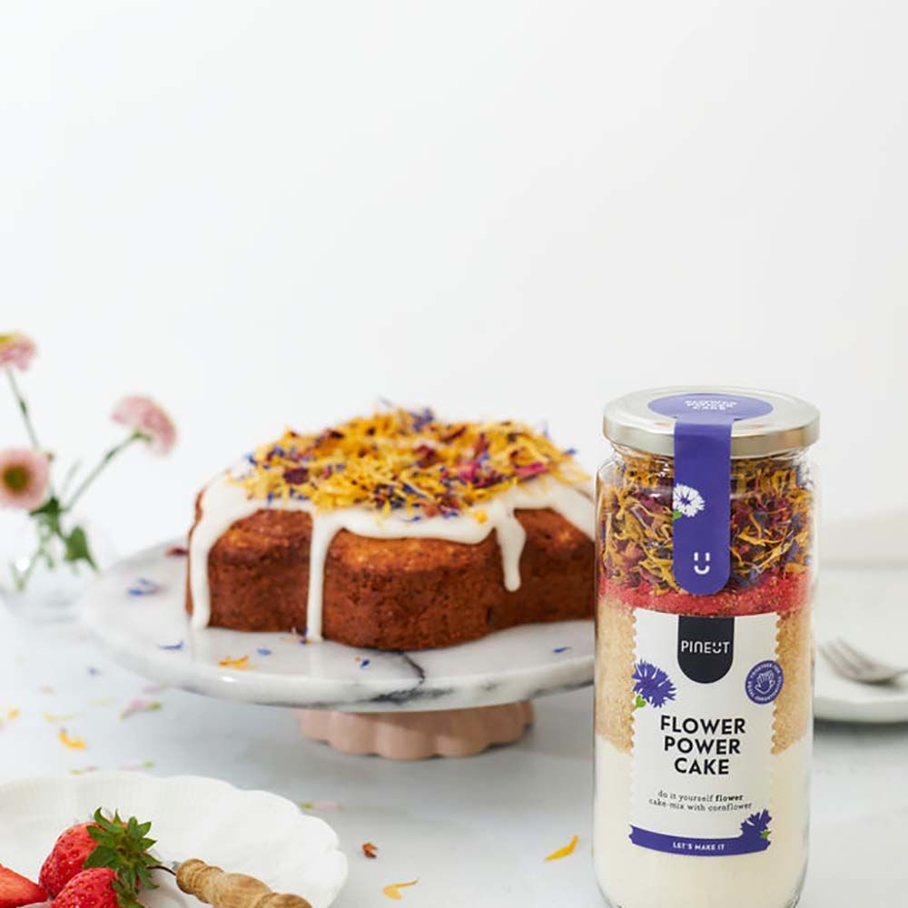 Kuchen Backmischung Flower Power