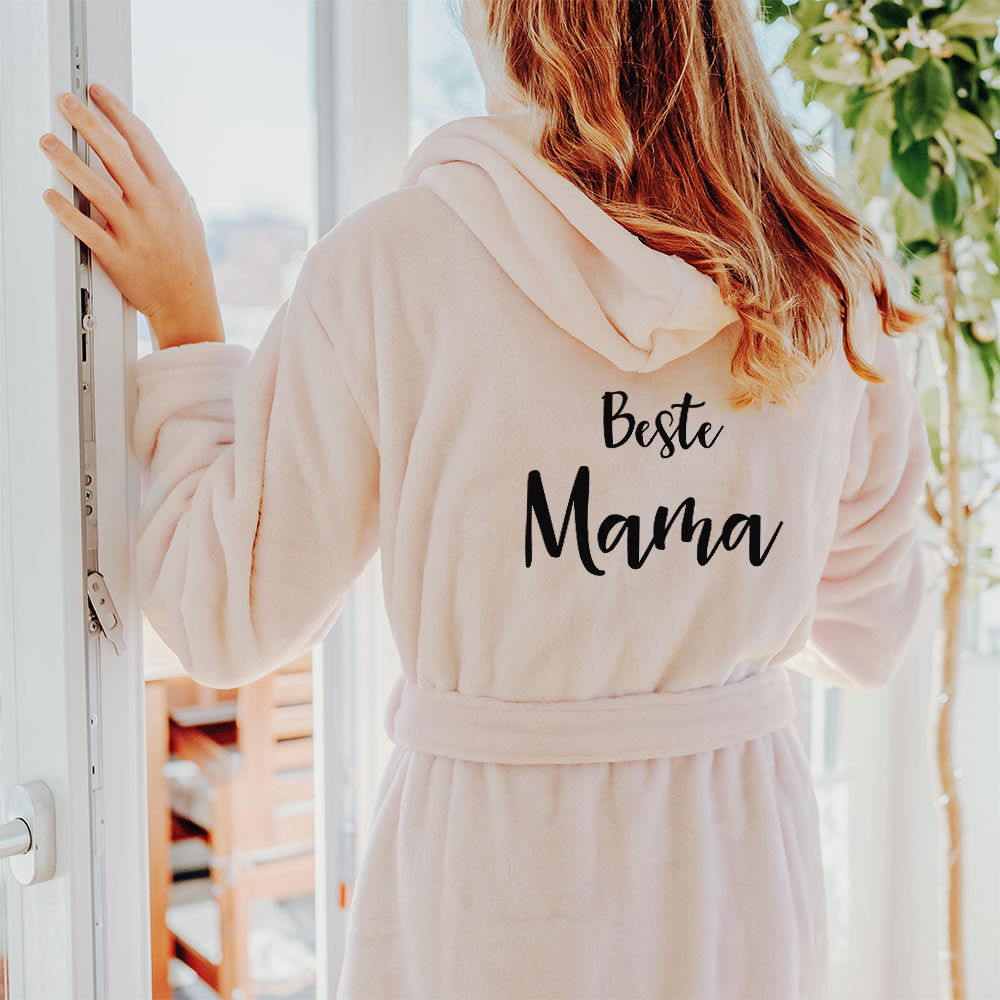 Personalisierbarer Bademantel mit Name