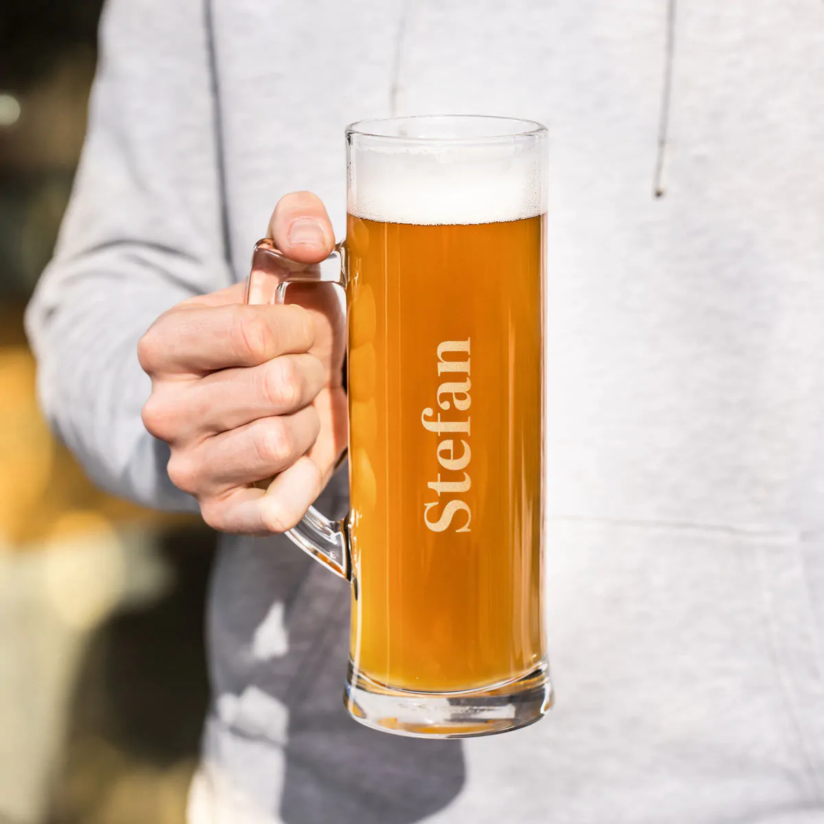 Personalisierbares Bierglas mit Name