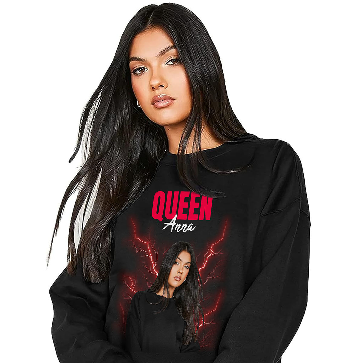Personalisierbarer Vintage Bootleg Pullover