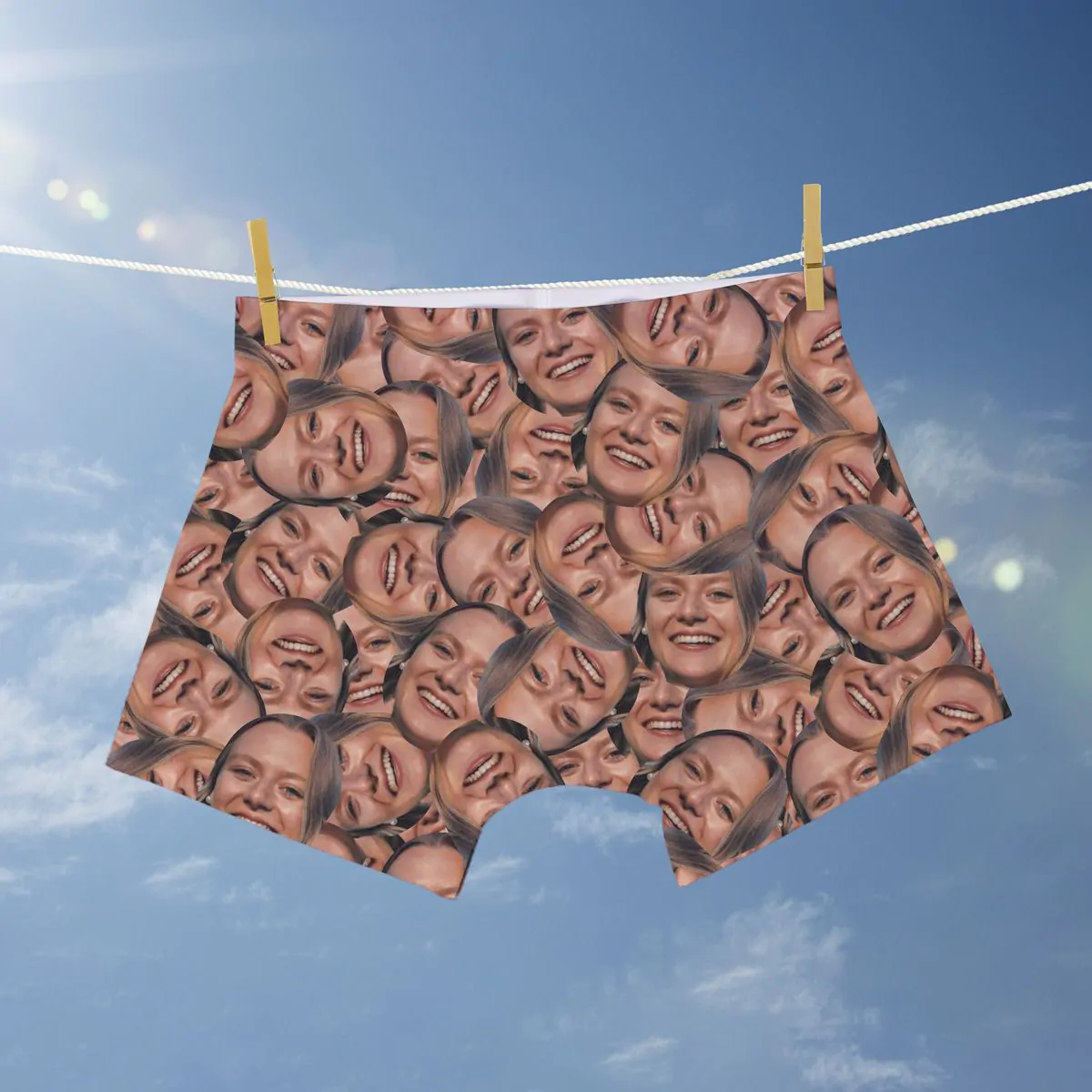 Gesichts unterhose