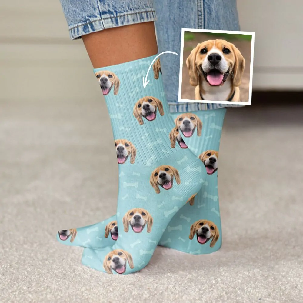 Personalisierbare Socken mit deinem Haustier