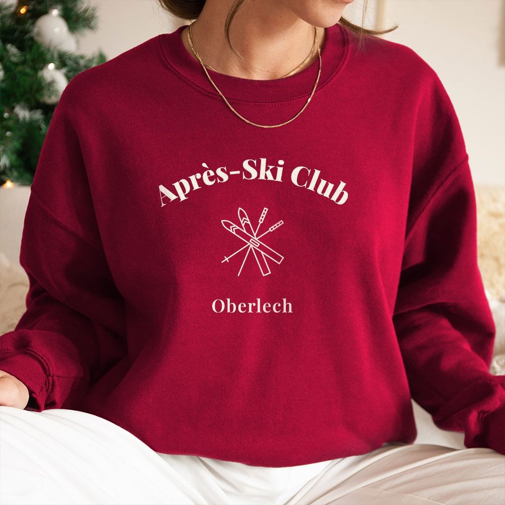 Personalisierbarer Pullover Après-Ski Club