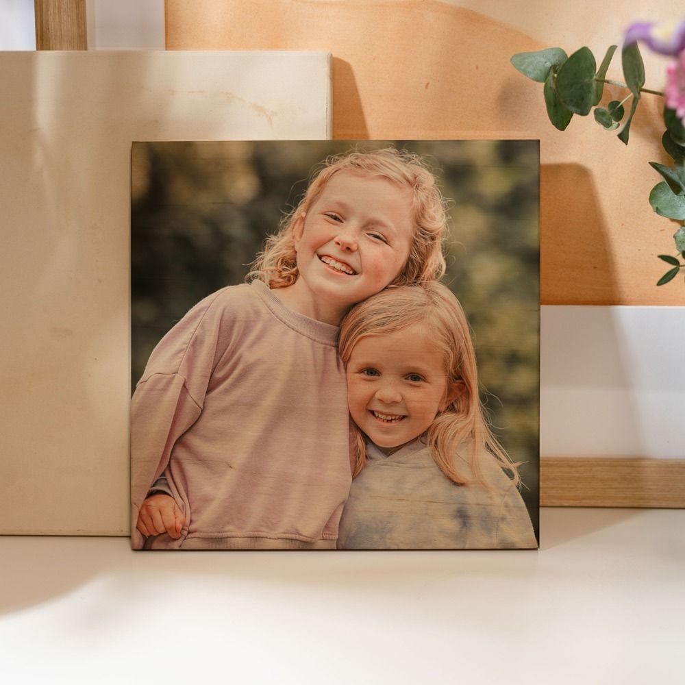 Personalisierbares Foto Holzbild