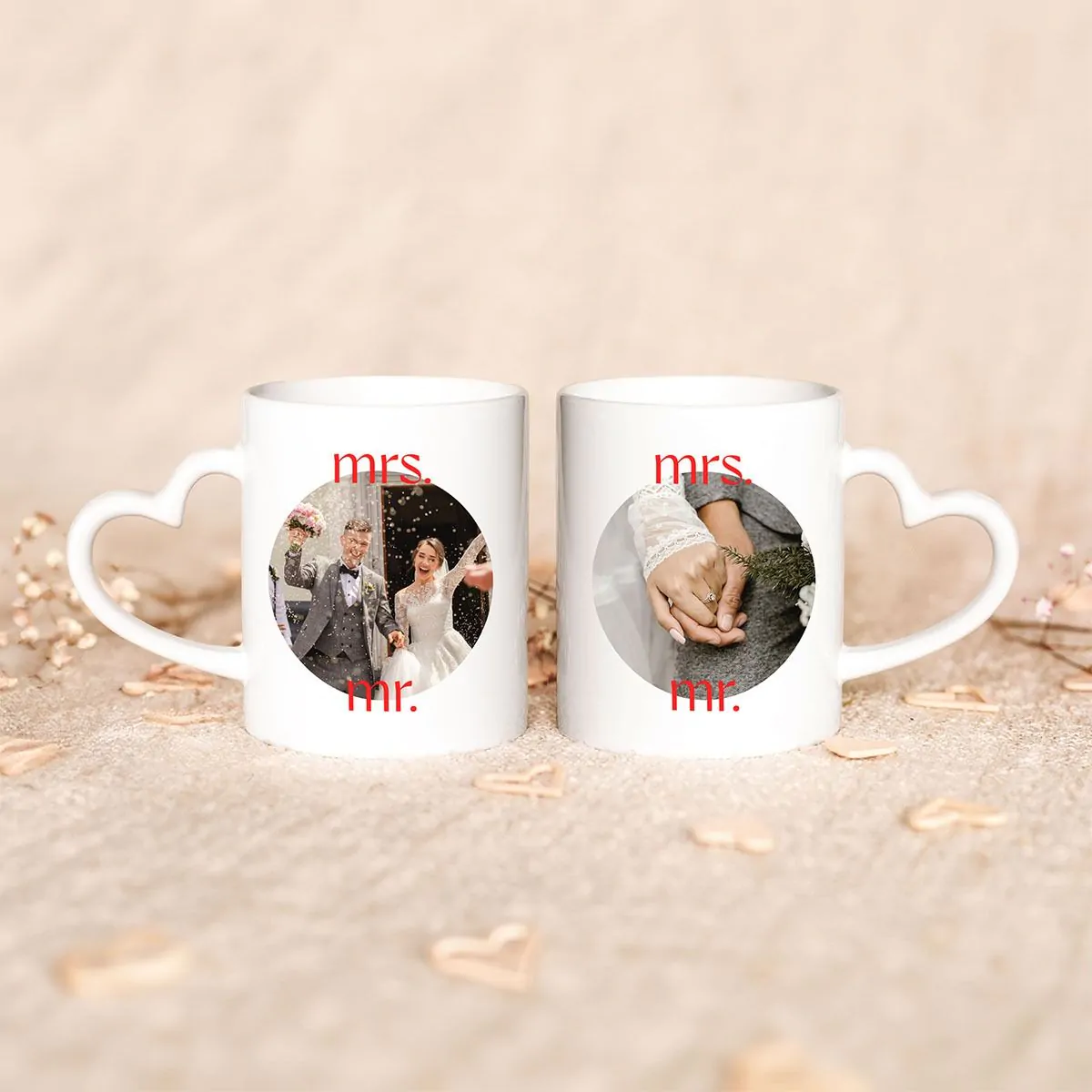 Personalisierbare Tasse mit Foto und Text