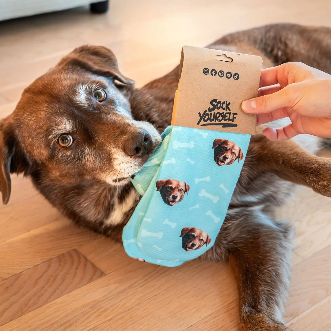 Personalisierbare Socken mit deinem Haustier