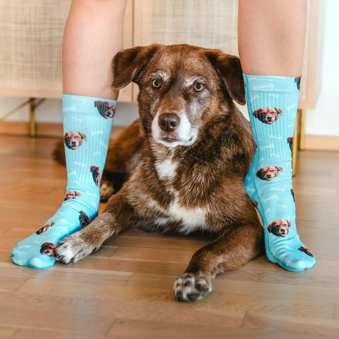 Personalisierbare Socken mit deinem Haustier