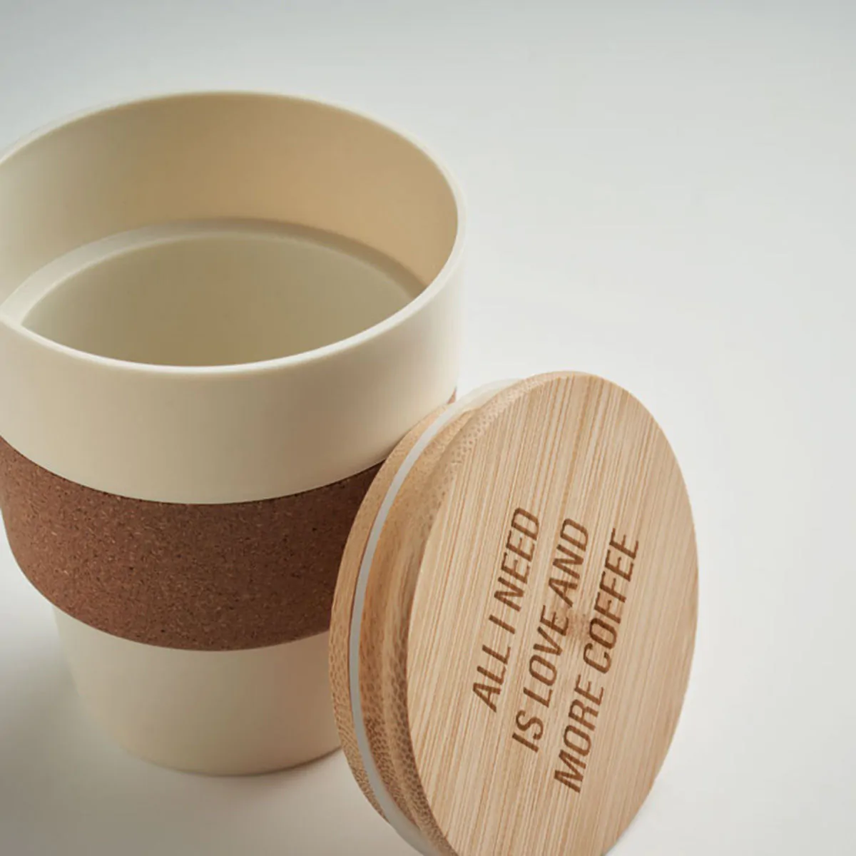 Personalisierbarer Kaffeebecher mit Spruch