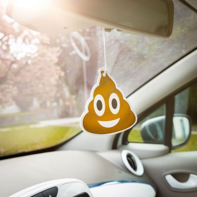 adventskalender füllen emoji poop lufterfrischer fürs auto