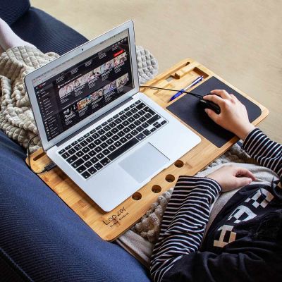 Weihnachtsgeschenke für Frauen Laptop Unterlage aus Holz