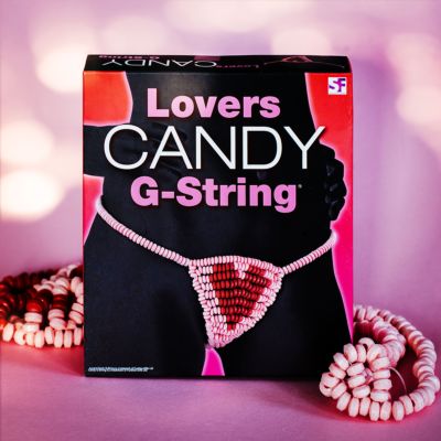 String-Tanga aus Zuckerperlen