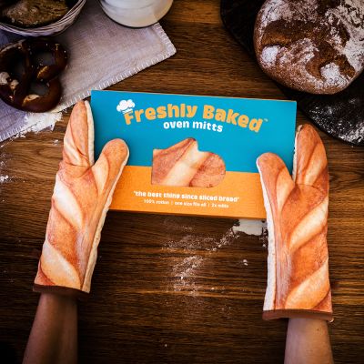 Weißbrot Ofenhandschuhe Weißbrot Ofenhandschuhe