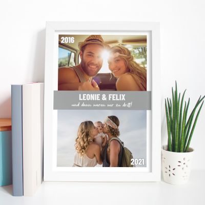 Poster mit 2 Bildern und Text Poster mit 2 Bildern und Text