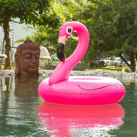 Pink Flamingo Schwimmreifen