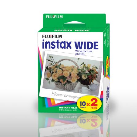 Fujifilm Instax WIDE Kamerafilm 2er Set