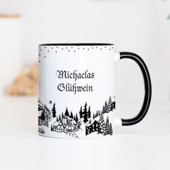 Personalisierbare Glühwein-Tasse mit Namen