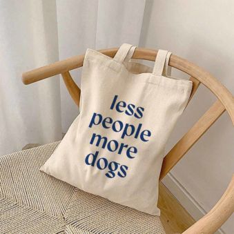 Personalised Tote Bag with Text