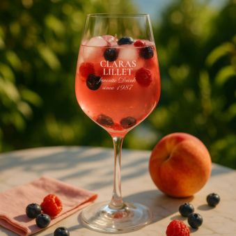 Personalised Lillet Glass with Name