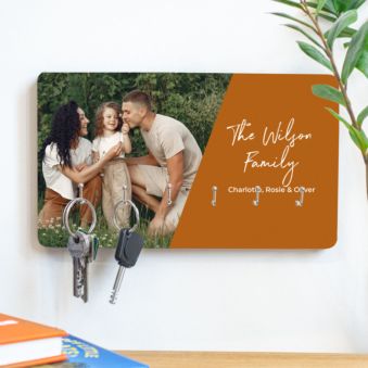 Personalised Photo Key Hanger