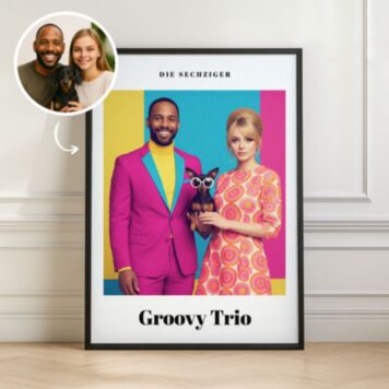 Personalisierbares Zeitreise Poster