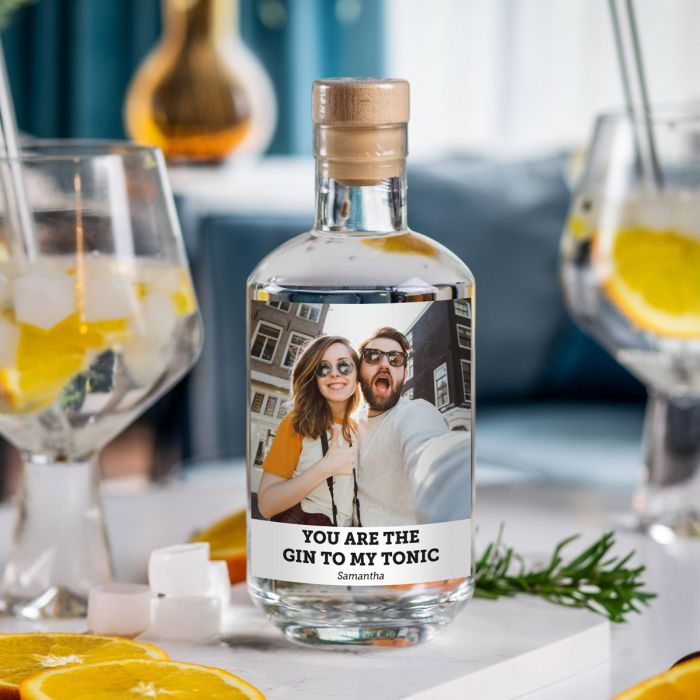 Personalisierbarer Gin mit Foto und Text main product photo
