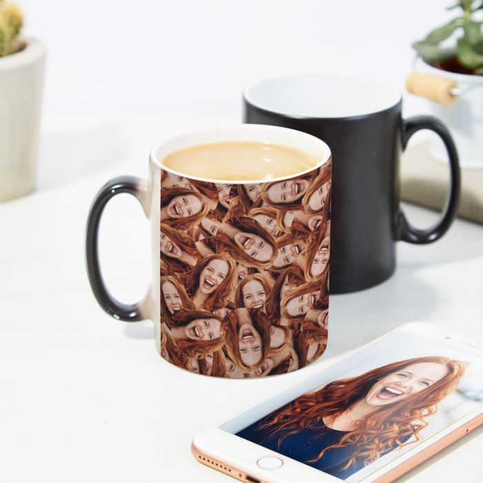 Personalisierbare Zaubertasse mit Gesicht main product photo