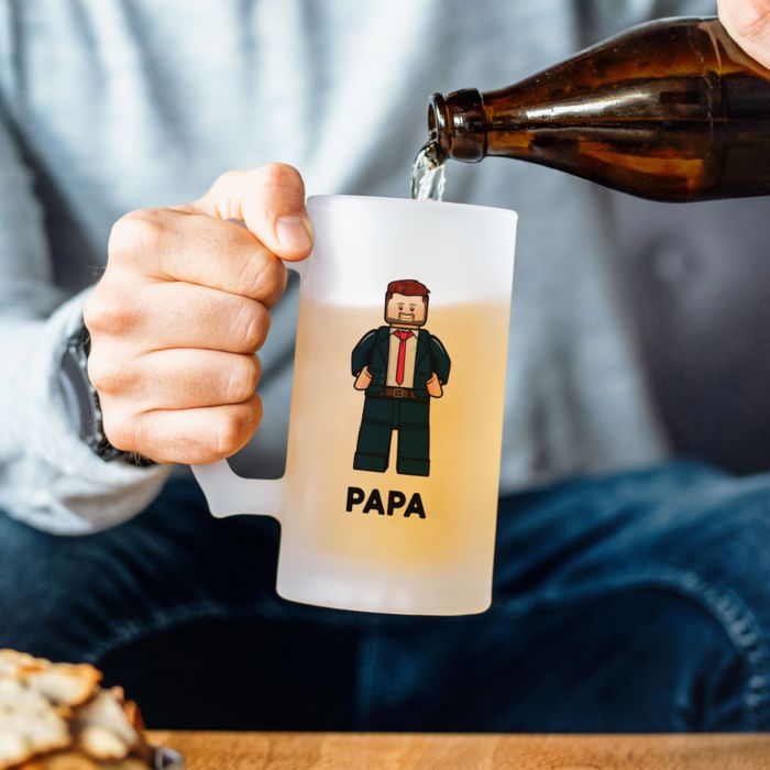 Personalisierbarer Bierkrug mit deiner Figur