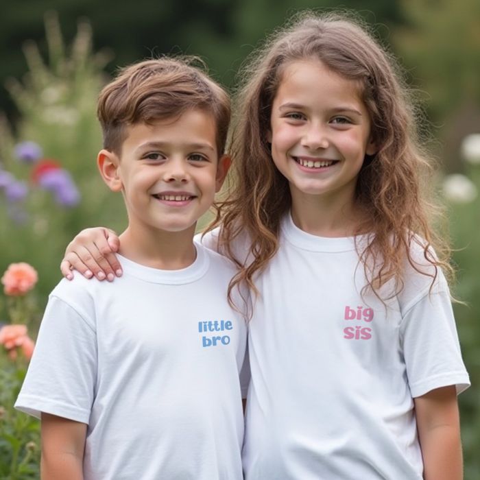 Personalisierbares Kinder T-Shirt mit Text