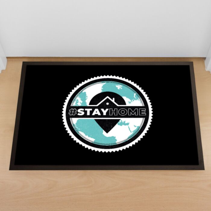 Fußmatte Stay Home