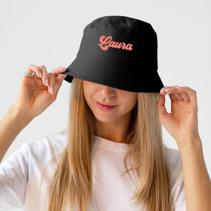 Personalisierbarer Bucket Hat mit Name