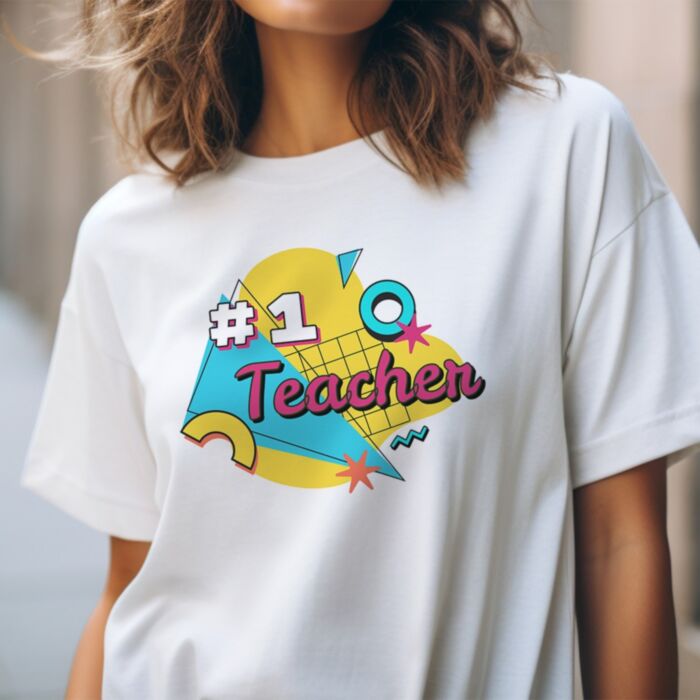 Personalisierbares T-Shirt 90s-Style