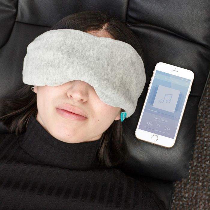 Schlafmaske mit Bluetooth-Kopfhörern