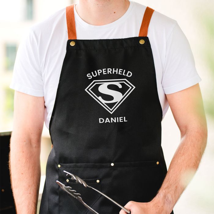 Personalisierbare Superhelden Schürze