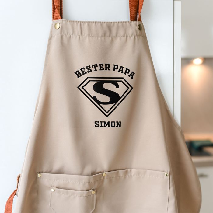 Personalisierbare Superhelden Schürze