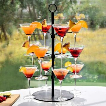 Cocktail-Baum für 12 Drinks